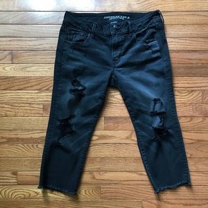 American Eagle Artist Crop Jeans